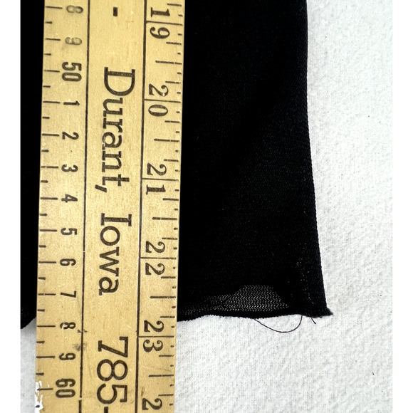 Women's Carol Rose Sleeveless Tank Top Scoop Neckline Sz Small Black Mesh Y2K - Picture 8 of 10